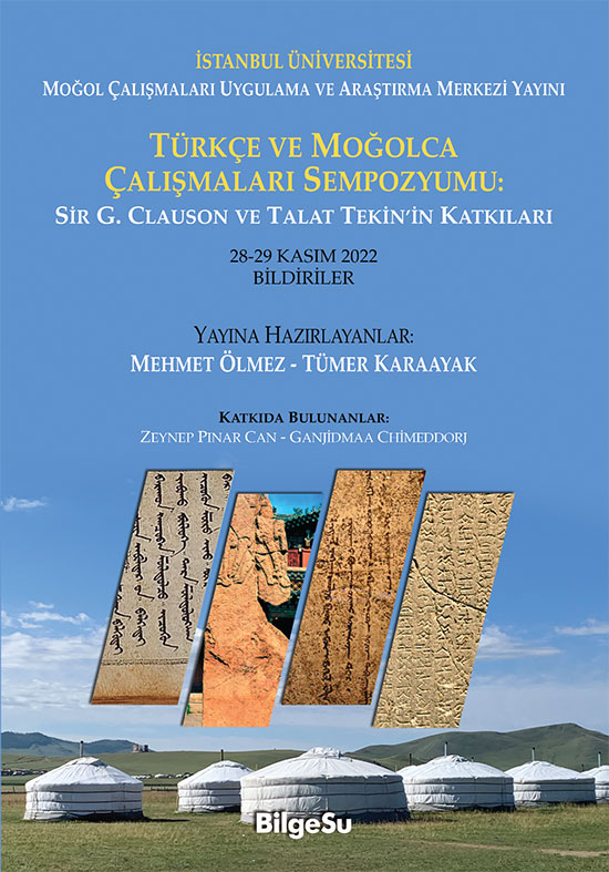 Türkçe ve Moğolca Çalışmaları Sempozyumu: Sir G. Clauson ve Talat Tekin’in Katkıları
